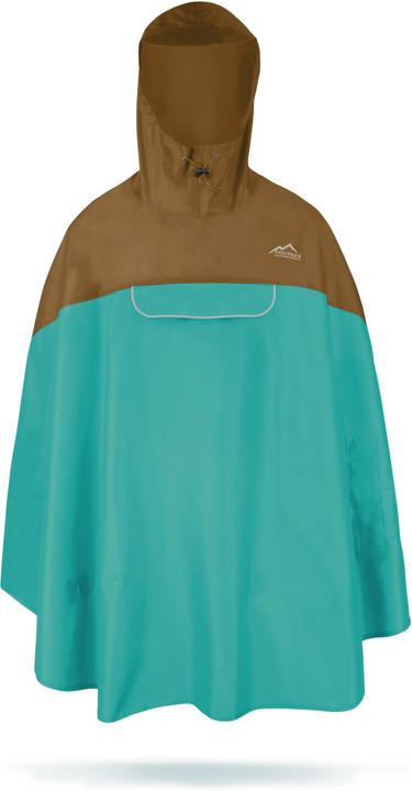 Actual product image Normani Unisex Rain Poncho Waterproof Cherrapunji (XXL, 3XL)