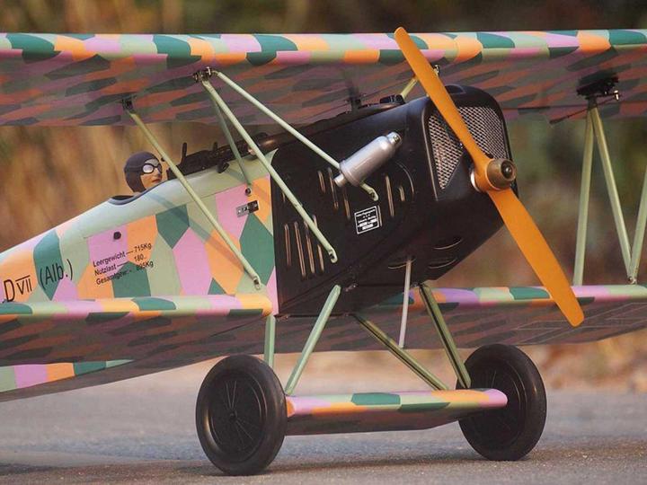 Produktbild Vq Models Fokker D7m / 1730mm ARF Doppeldecker (Kunstflug)