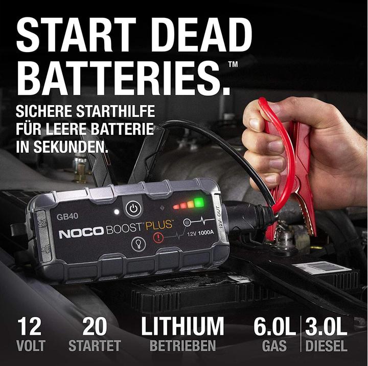 Produktbild Noco GB40 genius BOOST (1000 A, 2150 mAh)