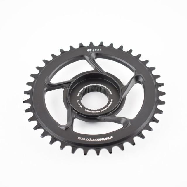 Produktbild e*13 e*spec Direct Mount Kettenblatt, Shimano EP8/E8000, 34 Z., 53mm Kettenlinie, black (34)