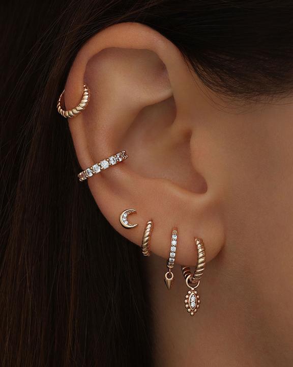 Actual product image Fleur de nuit Joy single piece (925 Silver)