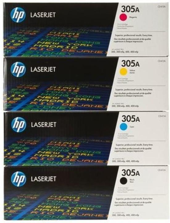 Produktbild HP K/305A Toner Rainbow Kit CMYK (M, BK, C, Y)