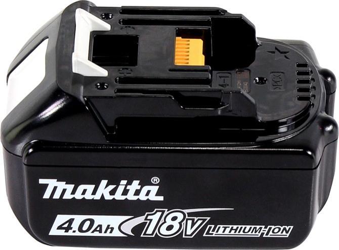 Actual product image Makita DPB 183 M1 Sega a nastro a batteria 18V 66mm + 1x Batteria 4,0 Ah - caricabatterie