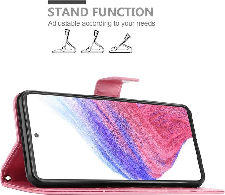 Productafbeelding Cadorabo Bloemen Boek hoesje voor Samsung Galaxy A53 5G (Samsung Galaxy A53 5G)