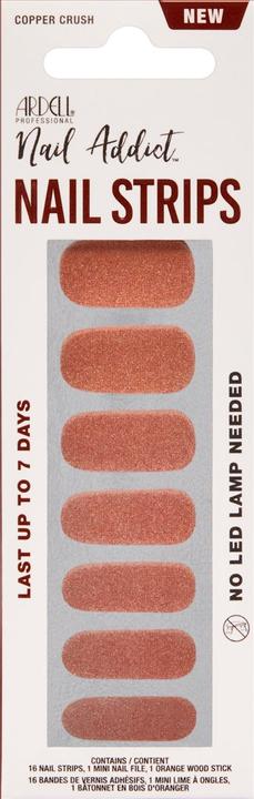 Produktbild Ardell Nail Addict Nail Strips Copper Crush 16 Stk