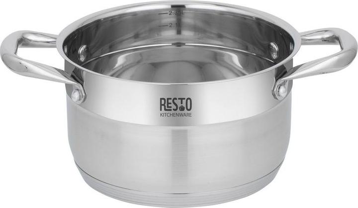 Actual product image Resto 92103 18x10.5 cm (18 cm, Pot, Stainless steel)