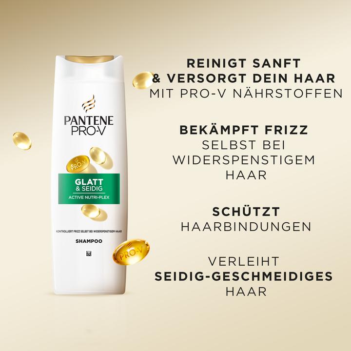 Actual product image Pantene Pro-V Smooth & Silky (1000 ml, Liquid shampoo)