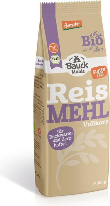 Produktbild Bauckhof Reismehl Vollkorn /glf (500 g)