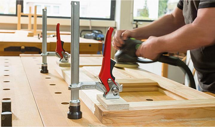 Actual product image Bessey Lever clamp for welding tables (300 mm)