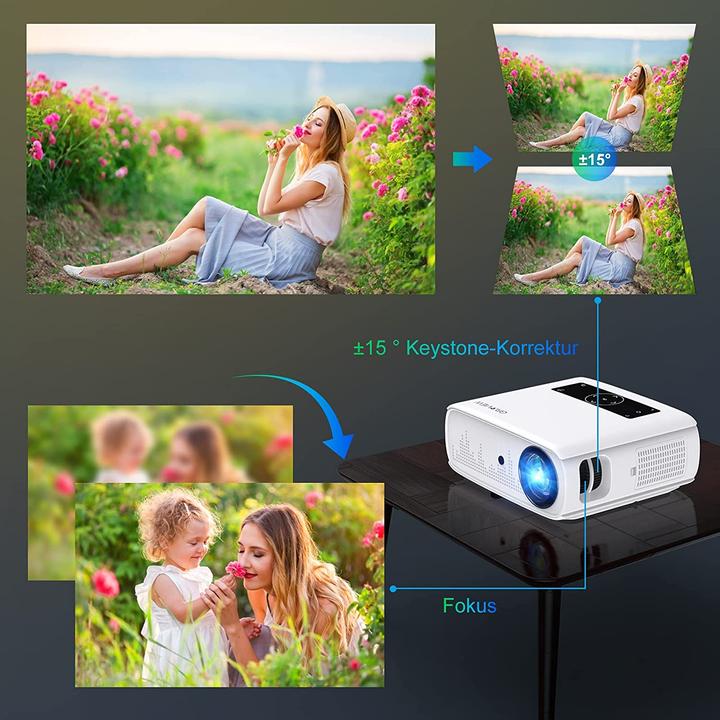 Immagine prodotto GoView JQ818C (Full HD, 500 lm)