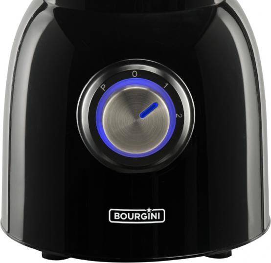 Immagine prodotto Bourgini Frullatore Nostalgico Nero 1,5L (600 W)