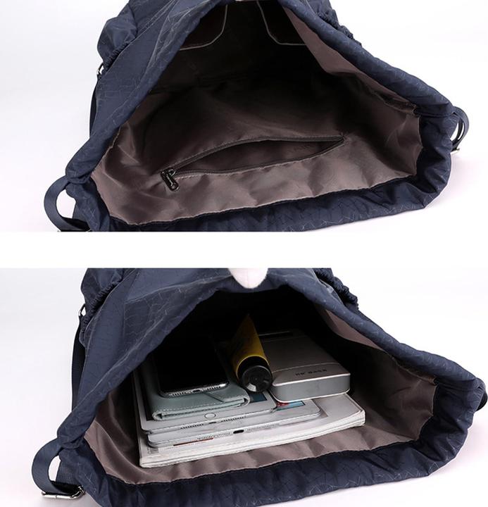 Actual product image Only-Bags.Store Sport Turnbeutel, wasserdichte Tasche Unisex Rucksack Daypack Gym Bag, Sporttasche Tasche für