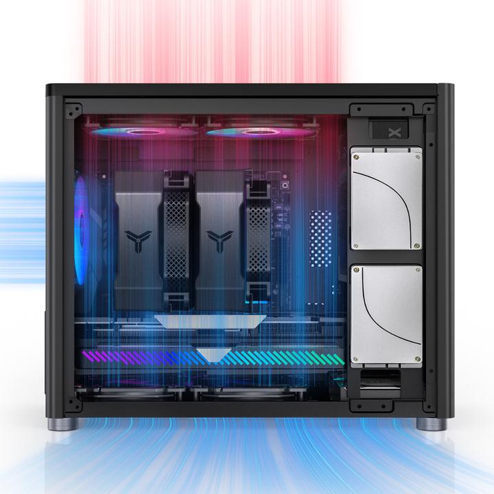Actual product image Jonsbo D30 (mATX, DTX, Mini-ATX)