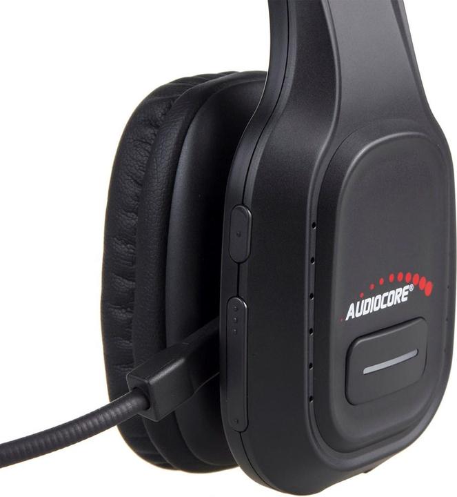Produktbild Audiocore Bluetooth-Callcenter-Headset AC864 (ANC, 32 h, Kabellos)