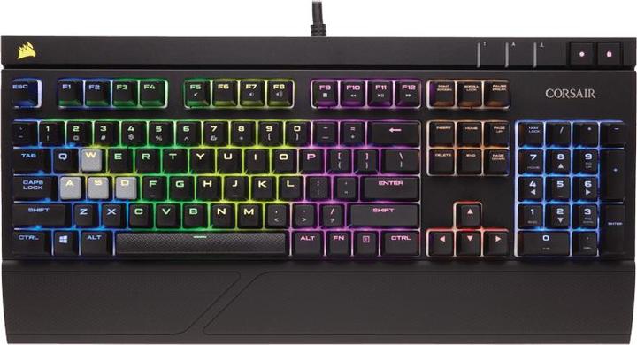 Produktbild Corsair Gaming STRAFE RGB SILENT (DE, Kabelgebunden)