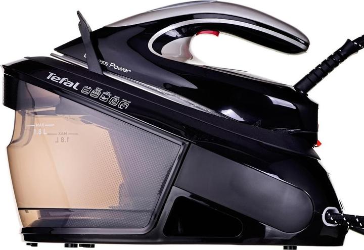 Actual product image Tefal SV806 1.8 L Durilium AirGlide Autoclean soleplate Black, Silver (2800 W, 450 g/min)