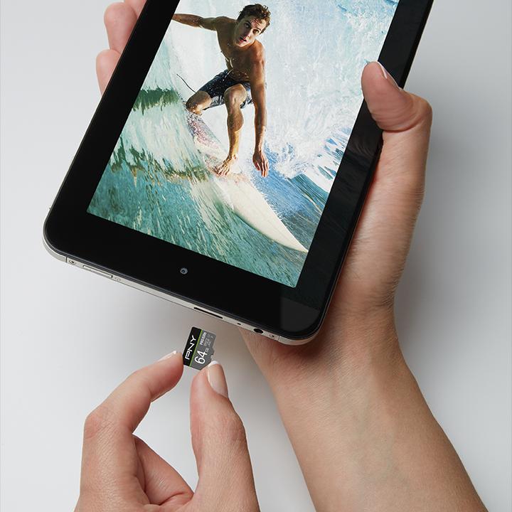 Actual product image PNY Pro Elite (32 GB, microSDXC, U3, UHS-I)