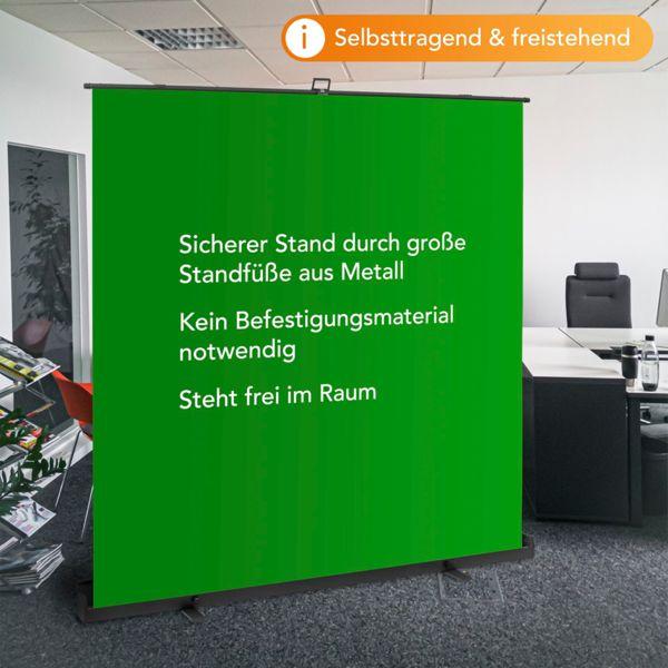 Immagine prodotto Walimex pro Pannello roll-up sfondo verde 210x220 (220 cm, 220 cm)