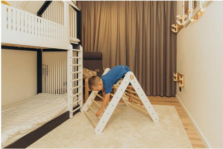 Produktbild Duck Woodworks Kletterdreieck mit Rutsche