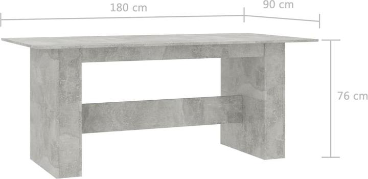 Actual product image VidaXL Klaudia (180 x 90 x 76 cm)