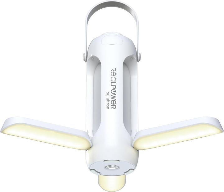 Produktbild RealPower outdoor LED-Lampe OL-6000,6.000 mAh,Solar,Flashlig