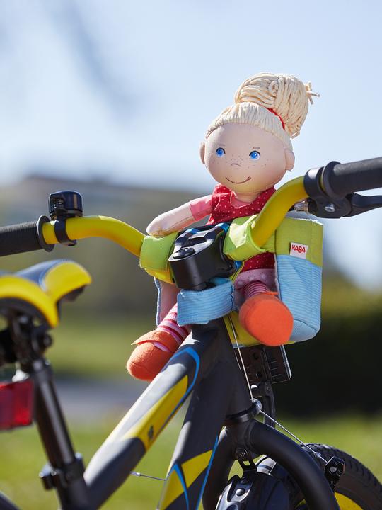 Actual product image Haba Puppen Fahrradsitz Sommerwiese