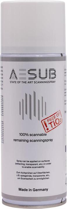 Aesub White - Spray de numérisation