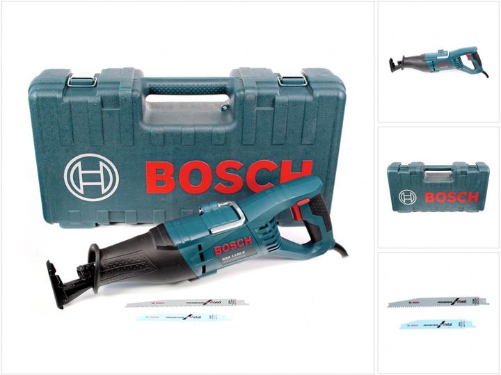 Immagine prodotto Bosch Professional Seghetto alternativo GSA 1100 E, lama per metallo S 123 XF, lama per legno S 2345 X