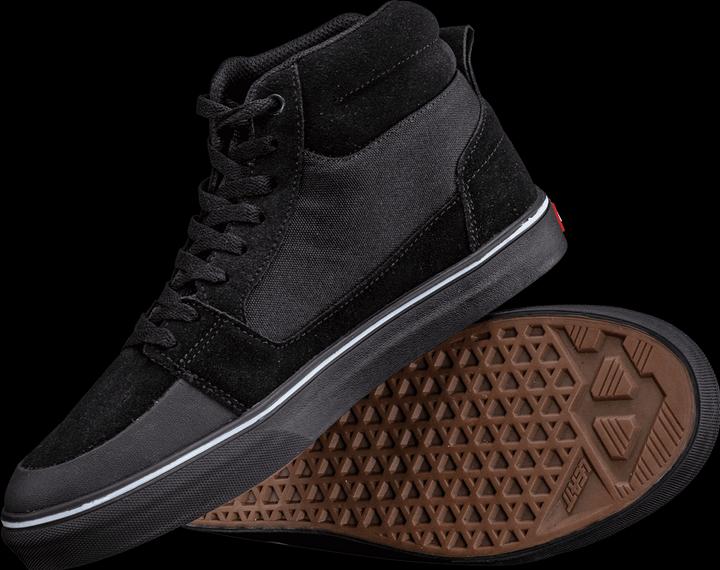 Produktbild Leatt Schuh Flat 1.0 Hi - Black (38.5, 39.5, 40.5, 41.5, 42.5, 43.5, 44.5, 45.5, 46.5, 47.5, 48.5)