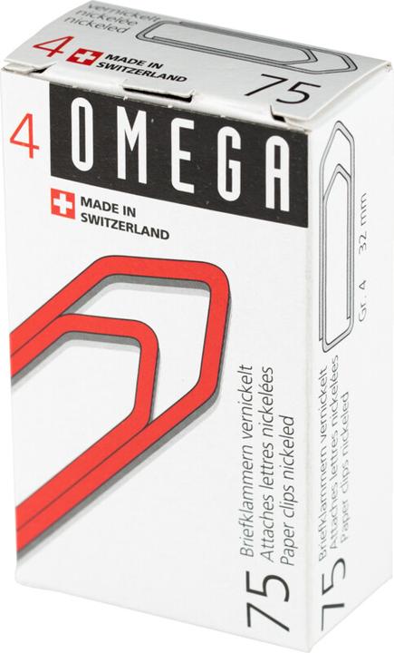 Omega Büroklammern (75 x)