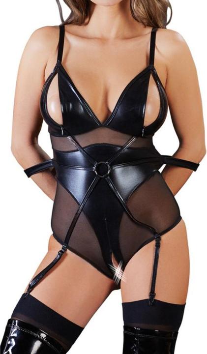 Produktbild Cottelli Collection Bondage Body mit Handschlaufen (L)