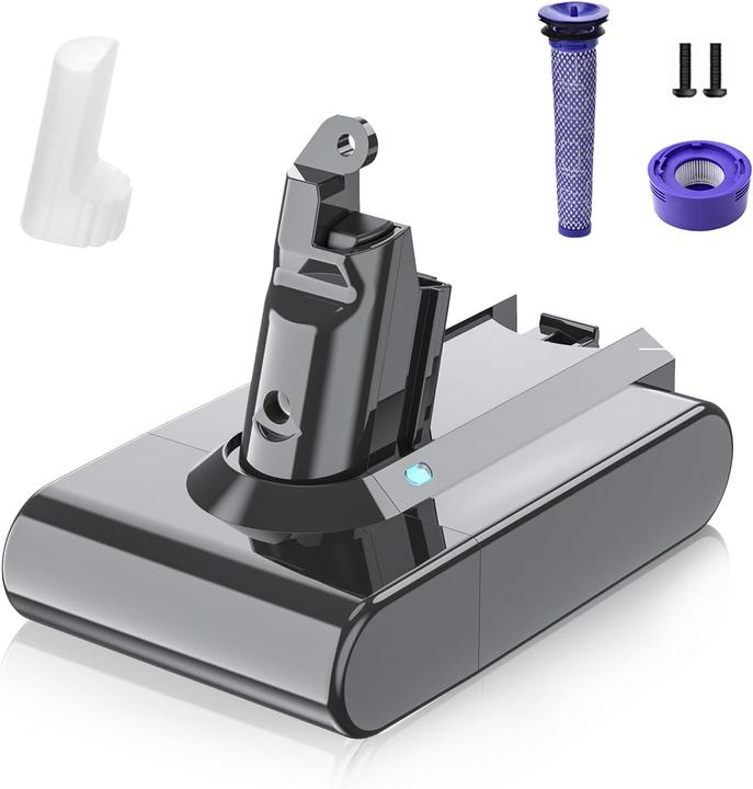 Immagine prodotto Powtree Ersatzakku für Dyson V6 Staubsauger (inkl. Zubehör)