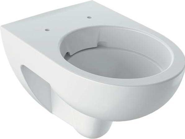 Productafbeelding Geberit Wandcloset Renova Nr. 1 Renova laagwatertoilet zonder spatrand wit 203050000