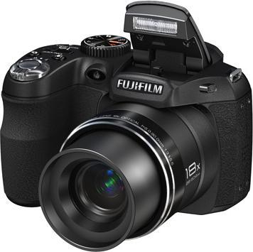 Actual product image Fujifilm FinePix S2950, 14MP, 18x zoom, HD movies, black
