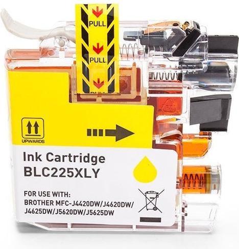 Actual product image Hermex Alternative ink cartridge to Brother LC-229BK, LC-225 CMY XXL (M, FC, Y, C)