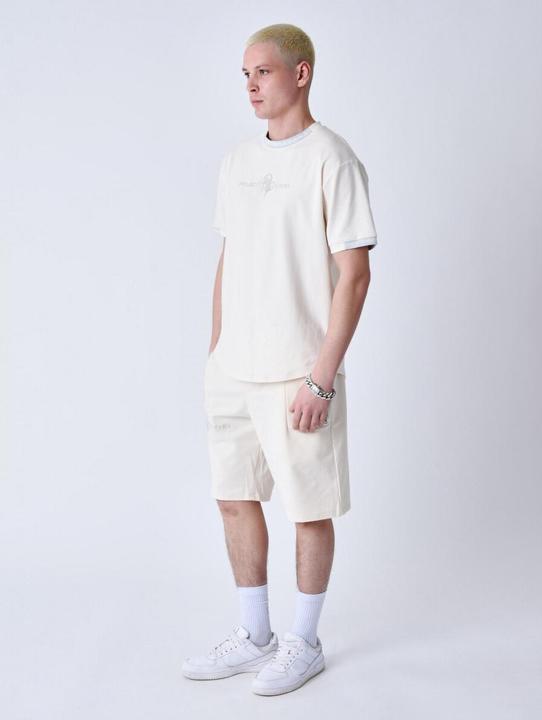 Image du produit Project X Paris T-shirt avec bande contrastée logotée (L)