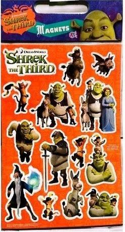 Actual product image Shrek Characters Fridge Magnet (1 x)