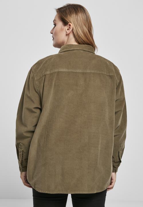 Actual product image Urban Classics Long sleeve shirt Corduroy Oversized (S)