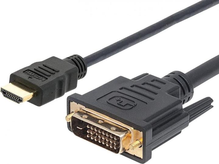 Produktbild Techly HDMI (Typ A) — DVI (1 m, HDMI, DVI)