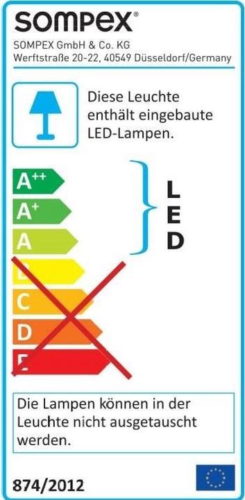 Energie-Label Sompex Glamour