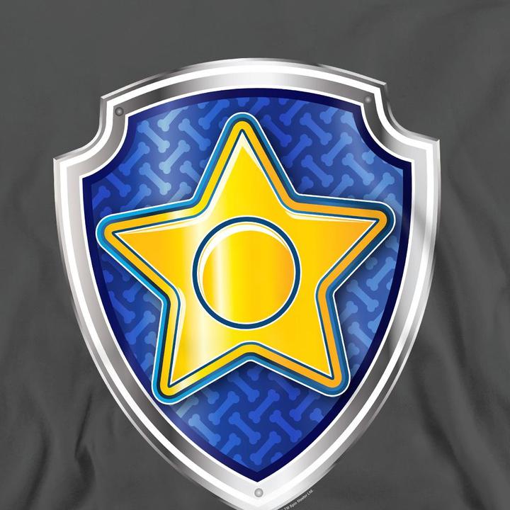 Actual product image Paw Patrol Unisex Adult Chase Badge Sweatshirt (L)