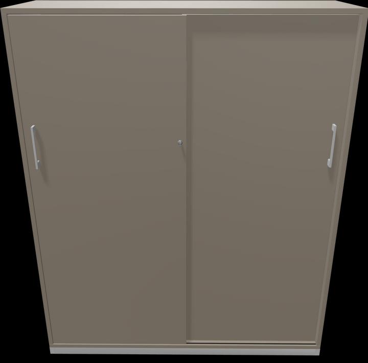 Actual product image Narbutas Choice sliding door cabinet (120 x 40 x 146.5 cm)