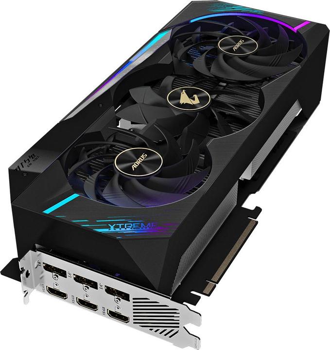 Actual product image Gigabyte AORUS GeForce RTX 3080 XTREME 10G LHR (10 GB)