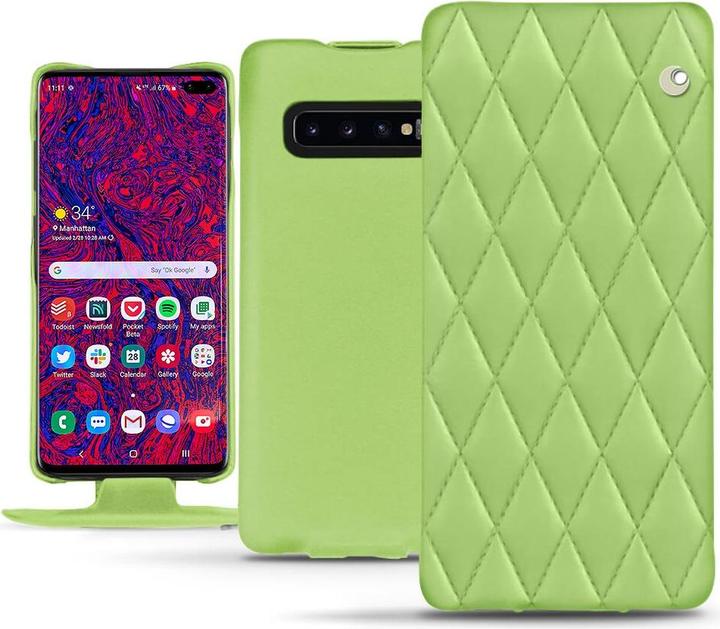 Actual product image Noreve Leather cover vertical (Samsung Galaxy S10 5G)