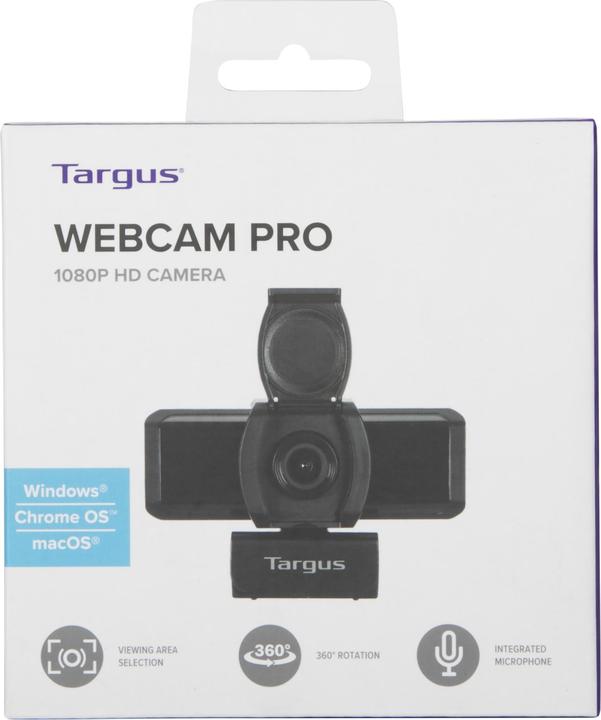 Produktbild Targus Webcam Pro FHD 1080p w/Flip PrivacyCover (2 Mpx)