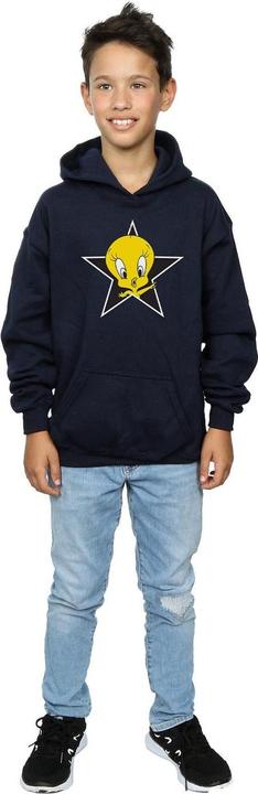 Image du produit Looney Tunes - Sweat à capuche TWEETY PIE STAR - Garçon (140, 146)