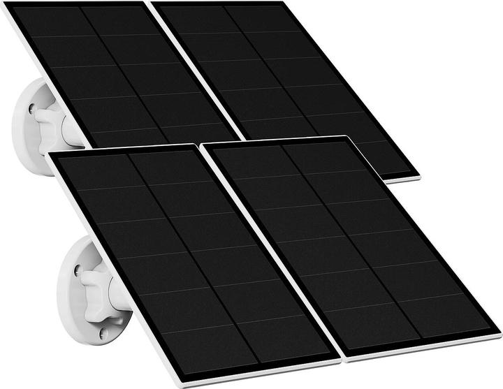 Revolt Set of 4 solar panels for battery IP cameras with USB (5 W, 0.29 kg)
