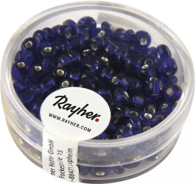 Rayher Perle di semi, ø 4 mm, con alimentatore argento, b