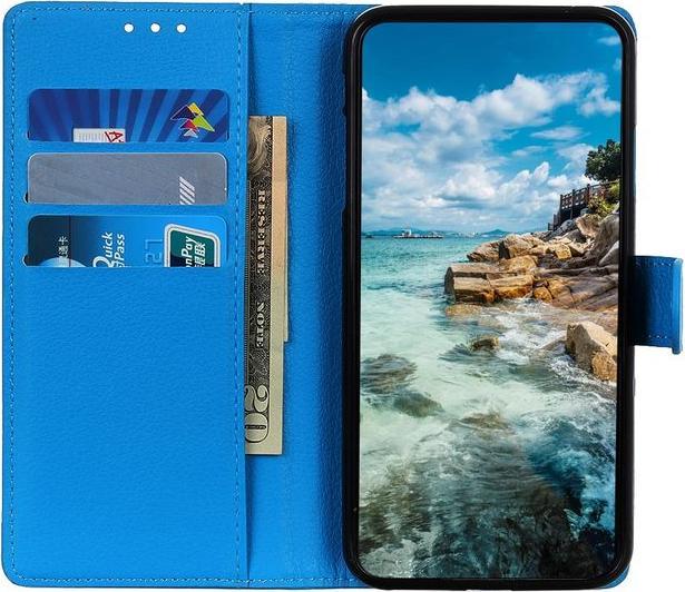 Actual product image MU Classic Litchi Leather Bookcover Series (Nokia G20, Nokia G10)