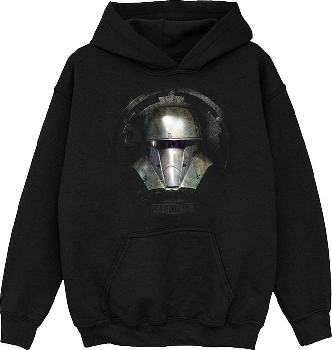 Produktbild Star Wars The Mandalorian Dark Helmet Kapuzenpullover Mädchen (140, 146)